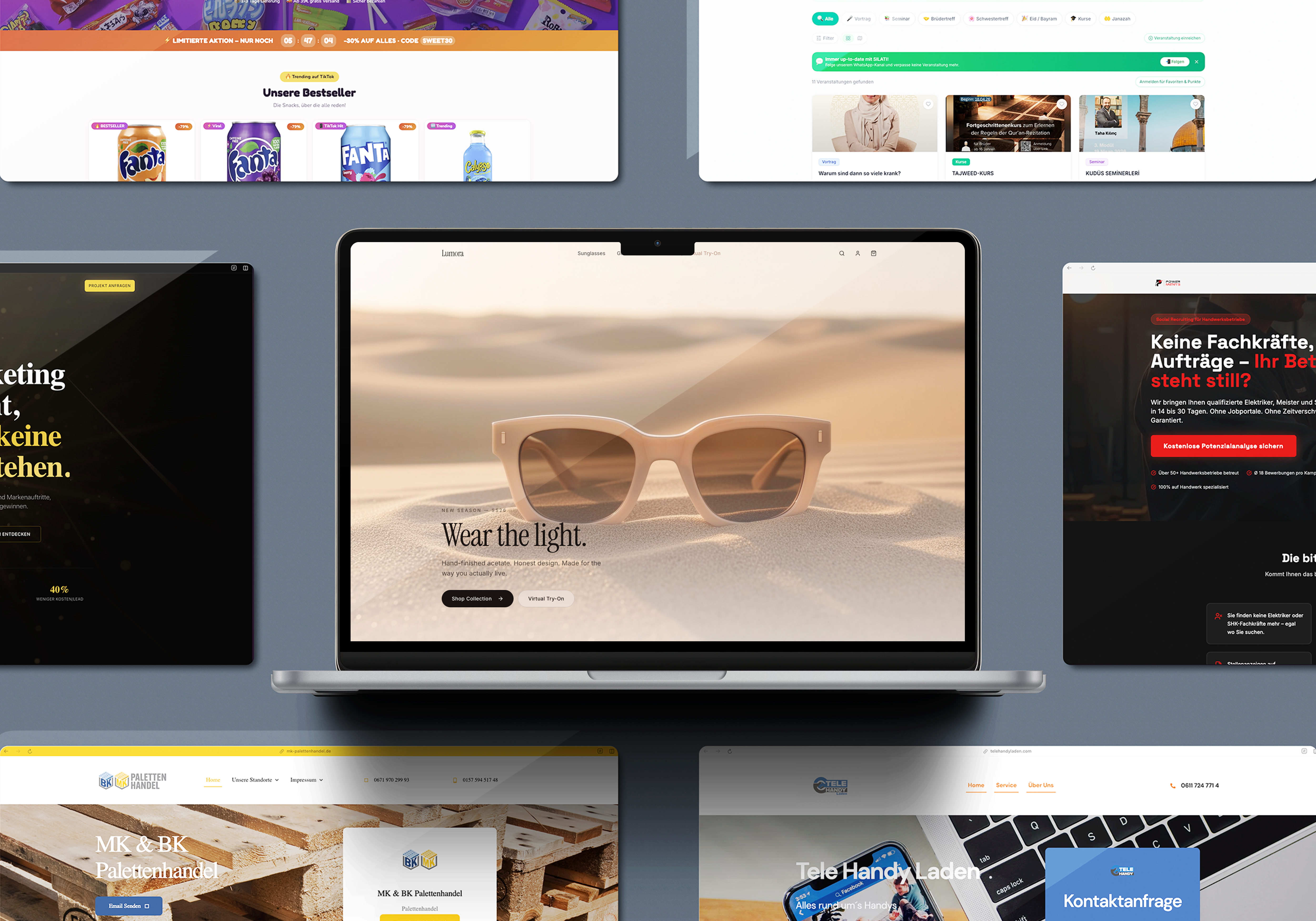 LUMORA - Online Shop