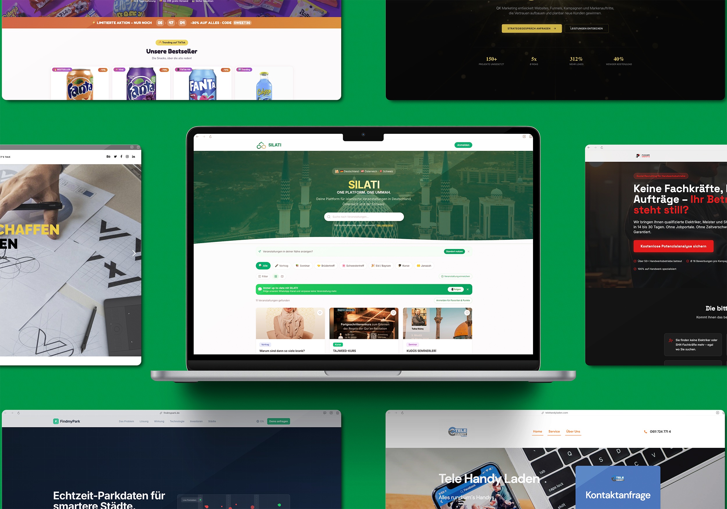 Silati - Netzwerk Event Plattform