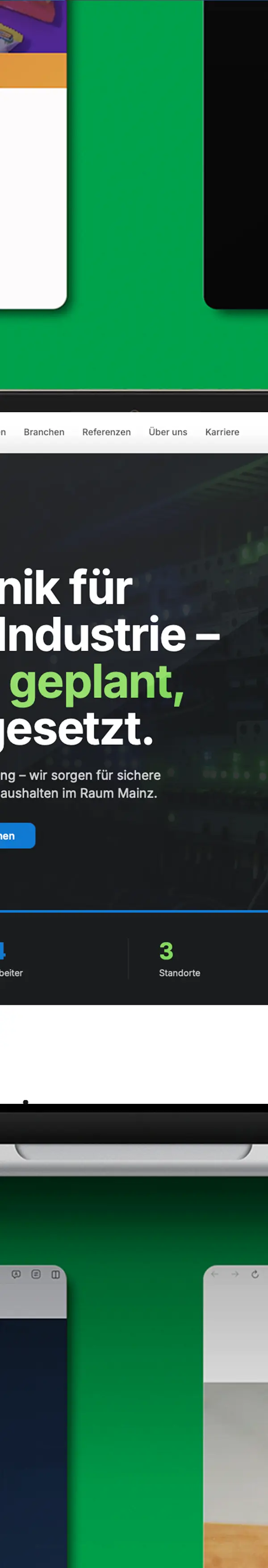 Elektrotechnik Fretter  – Corporate Website | Webdesign Referenz