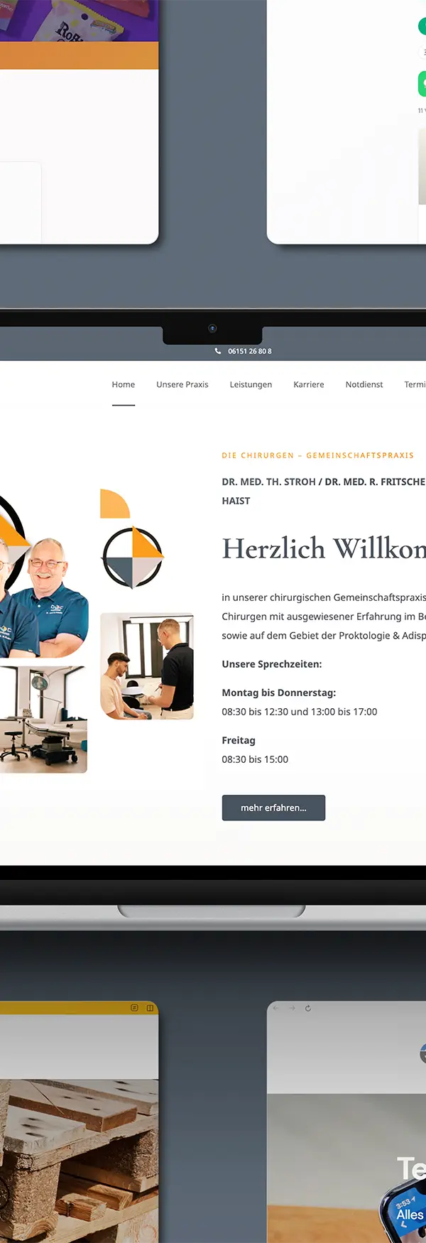Die Chirurgen – Corporate Website | Website erstellen lassen